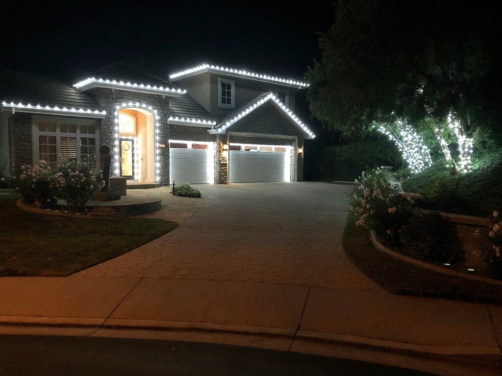 Holiday lighting display 6