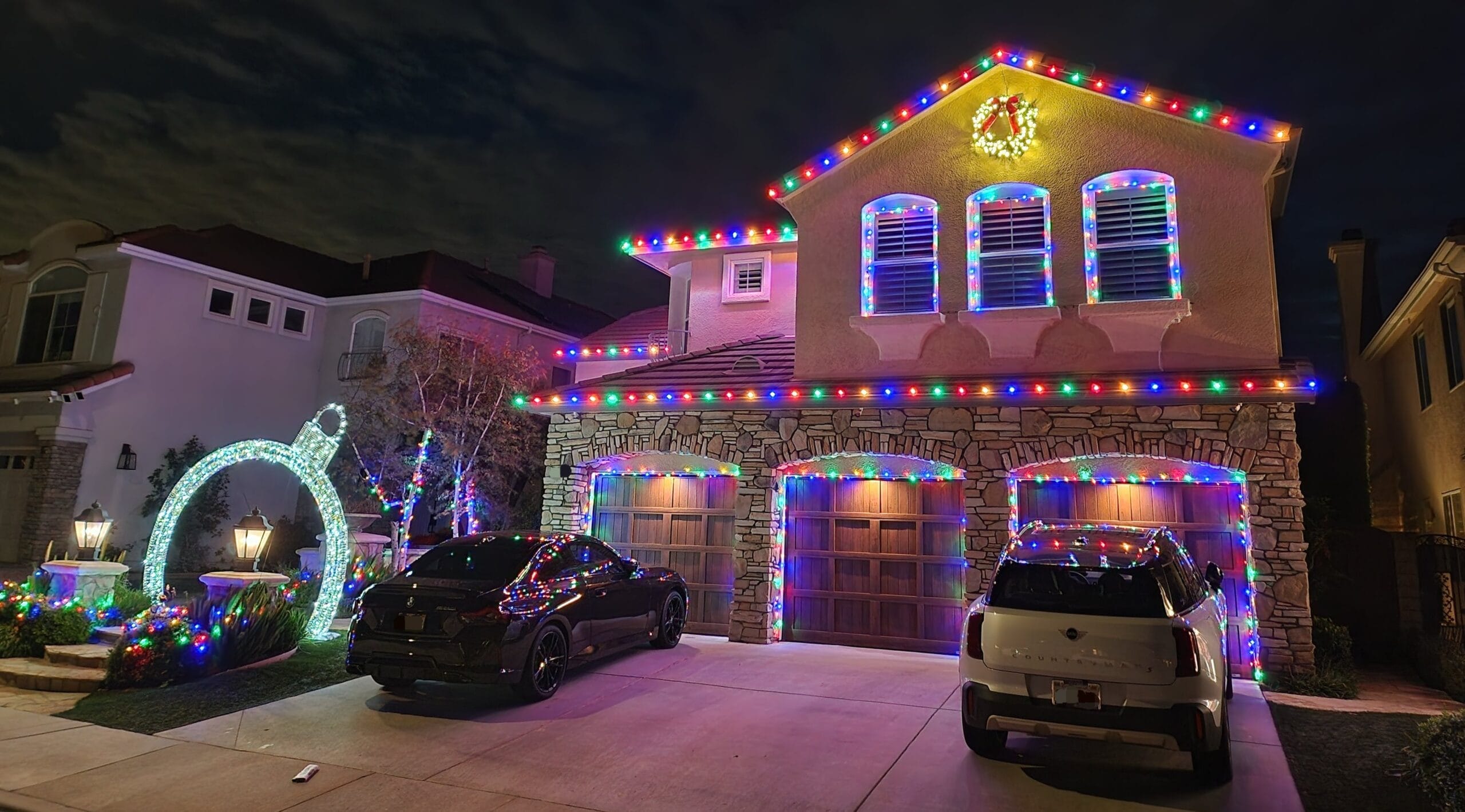 Holiday lighting display 7