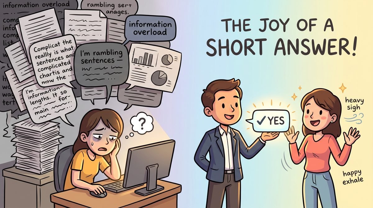 Illustrative visual for The Short Answer