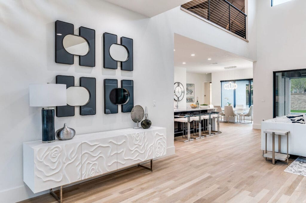 Interior design foyer