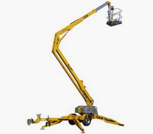 4527A Trailer Mounted Boom Lift