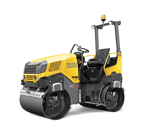36" Double Drum Ride-On Roller