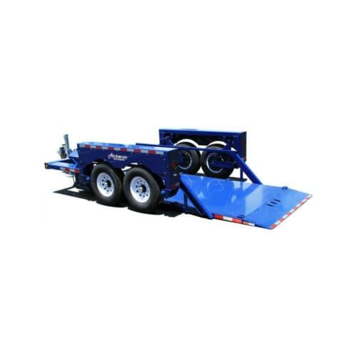 Hydraulic Ground Level Equipment Trailer